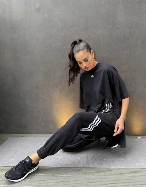 Adidas store oversized tee