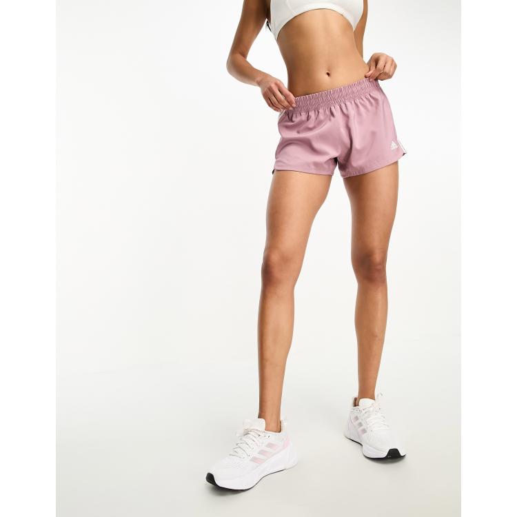 Shorts adidas Originals Pacer3 Stripes Woven Short women Pink