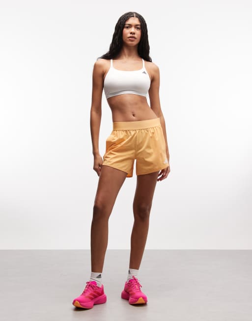 adidas Training – Pacer – Ljusorange shorts, 2 av 5