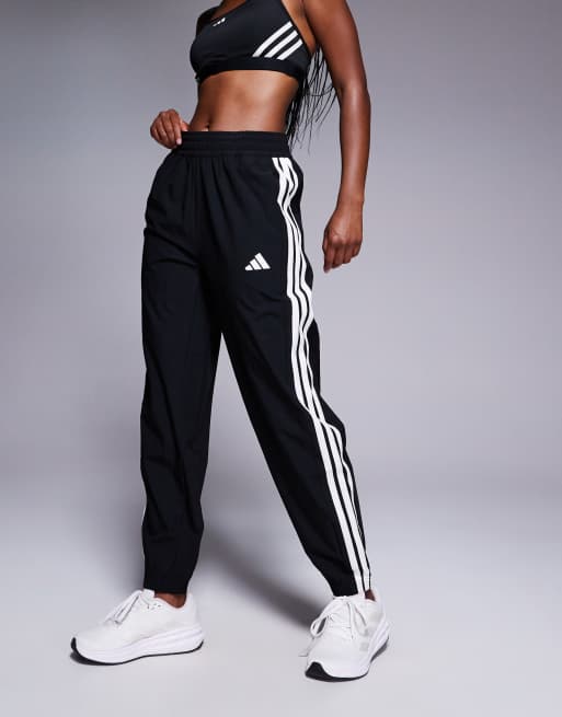adidas Training - Pantalon de jogging à 3 bandes - Noir, 3 de 5