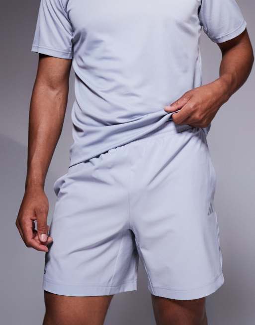 adidas - Training - Pantaloncini tecnici grigi, 2 di 5