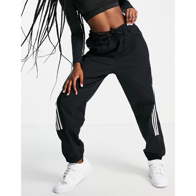 Tute Donna adidas - Training - Pantaloni sportivi neri con tre strisce