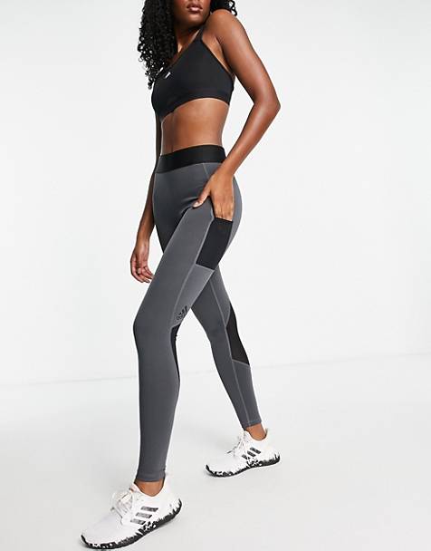 Threadbare Fitness yoga leggings co-ord in ASOS Damen Sport & Bademode Sportmode Leggings 