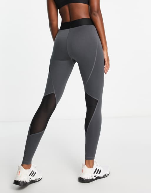 Adidas dark grey store leggings