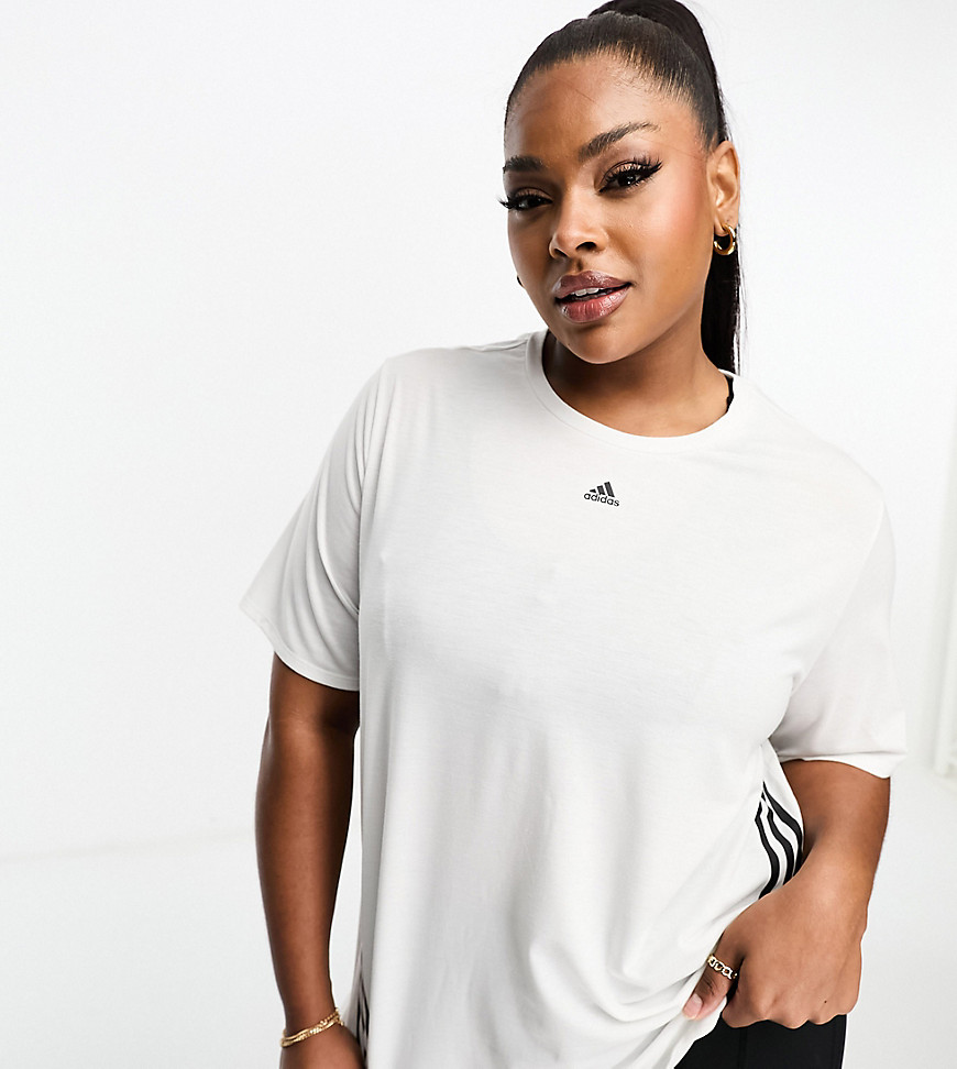 T-shirts by adidas performance Workout inspo this way Round neck Short sleeves adidas branding Regular fit