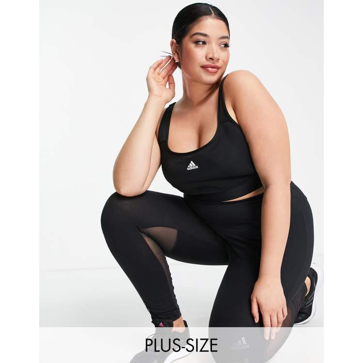 Adidas plus best sale size training pants