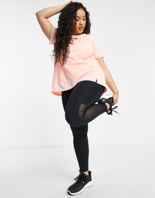 adidas leggings peach