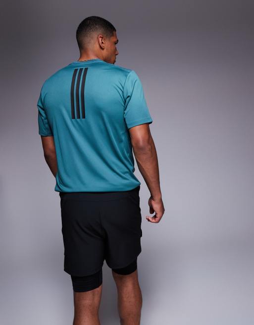 adidas - Training - Power - 2 in 1 short in zwart, 2 van 5