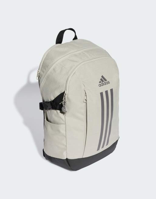 adidas Training power backpack in beige ASOS