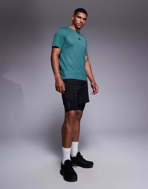 adidas Training – Power – Blågrön t-shirt, 3 av 4