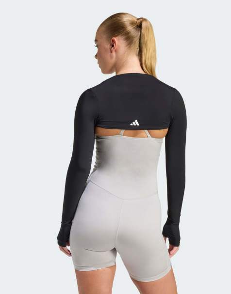 adidas Training - Power Essentials - Boléro - Noir - view 1