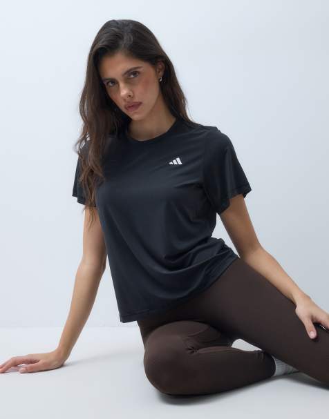 adidas Training Power essentials t-shirt in black