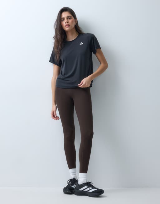 adidas Training Power essentials t-shirt in black, 2 of 5