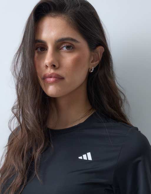 adidas Training Power essentials t-shirt in black, 5 of 5