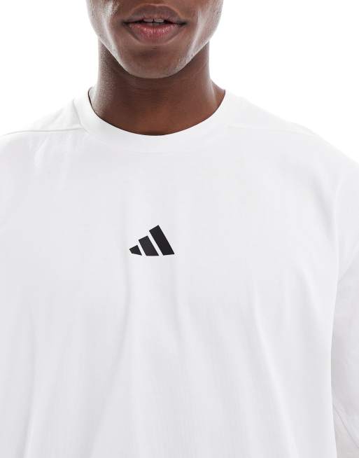 adidas Training – Power – Oversize-T-Shirt in Weiß , 5 von 5