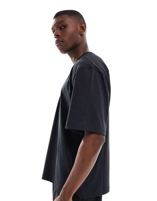 adidas Training Power oversize tee in black , 4 of 5