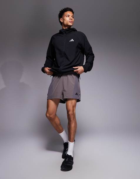 adidas - Training Power - Pantaloncini grigi - view 1
