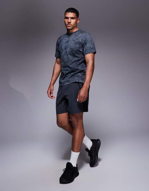 adidas Training Power t-shirt in graphic grey and black print, 3 of 4