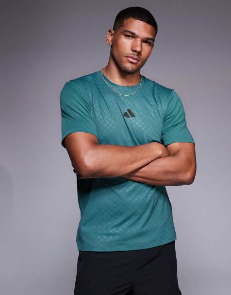 adidas Training Power t-shirt in teal