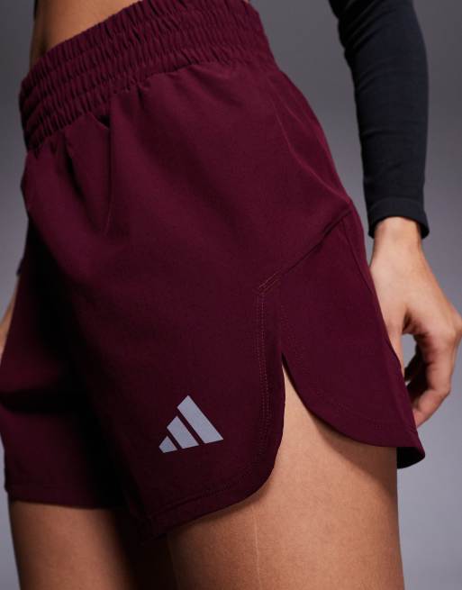 adidas Training - Racer Pacer - Short - Bordeaux, 3 de 5