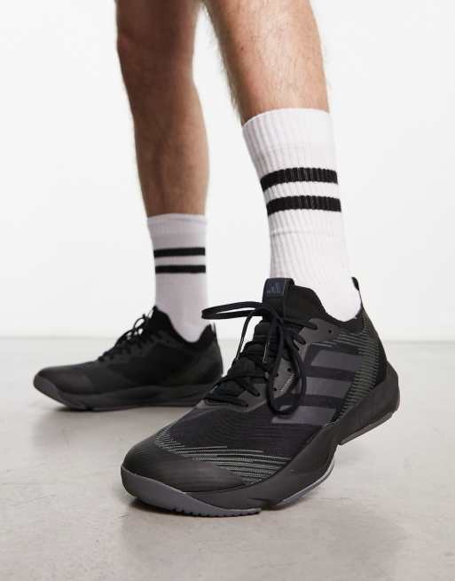 adidas Training Rapidmove ADV trainers in black | ASOS