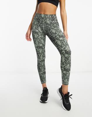 PUMA Training Ultra heavyweight leggings in Khaki