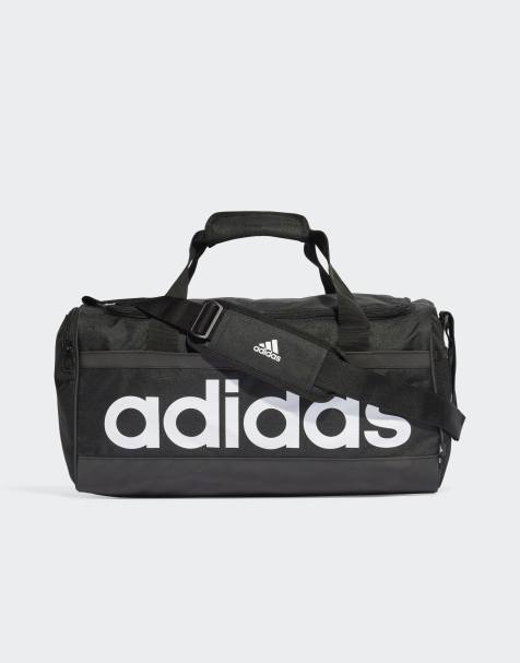 adidas Training - Sac polochon avec logo linéaire - Noir - view 1