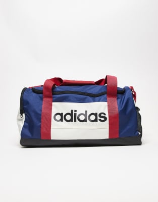 adidas Training - Sac polochon rétro - Blanc/bleu/rouge-Multicolore