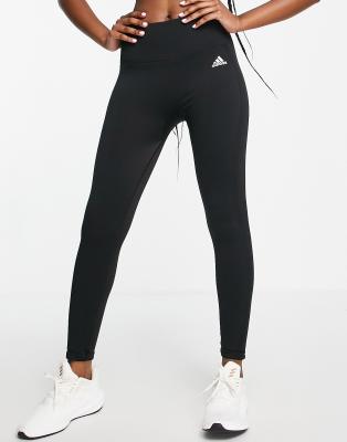 adidas black and white tights