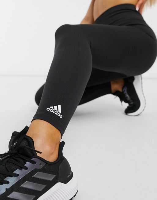 adidas Training seamless leggings in black
