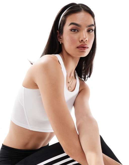 adidas Training Set van elastische haarbanden in zwart-wit