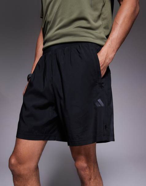 adidas - Training - Short met 3-Stripes in zwart - view 1