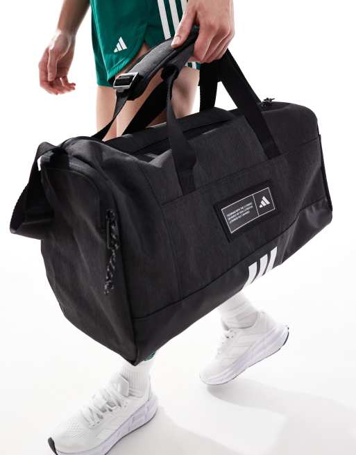 adidas Training small duffle bag in black ASOS