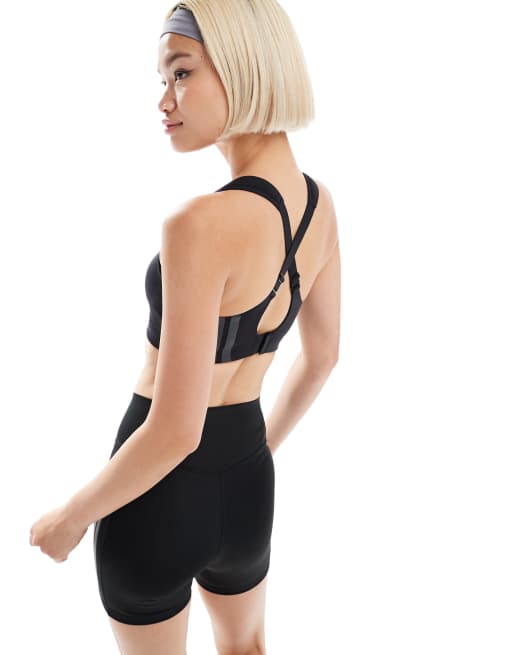 adidas Training – Sport-BH in Schwarz mit hoher Stützfunktion, 4 von 4