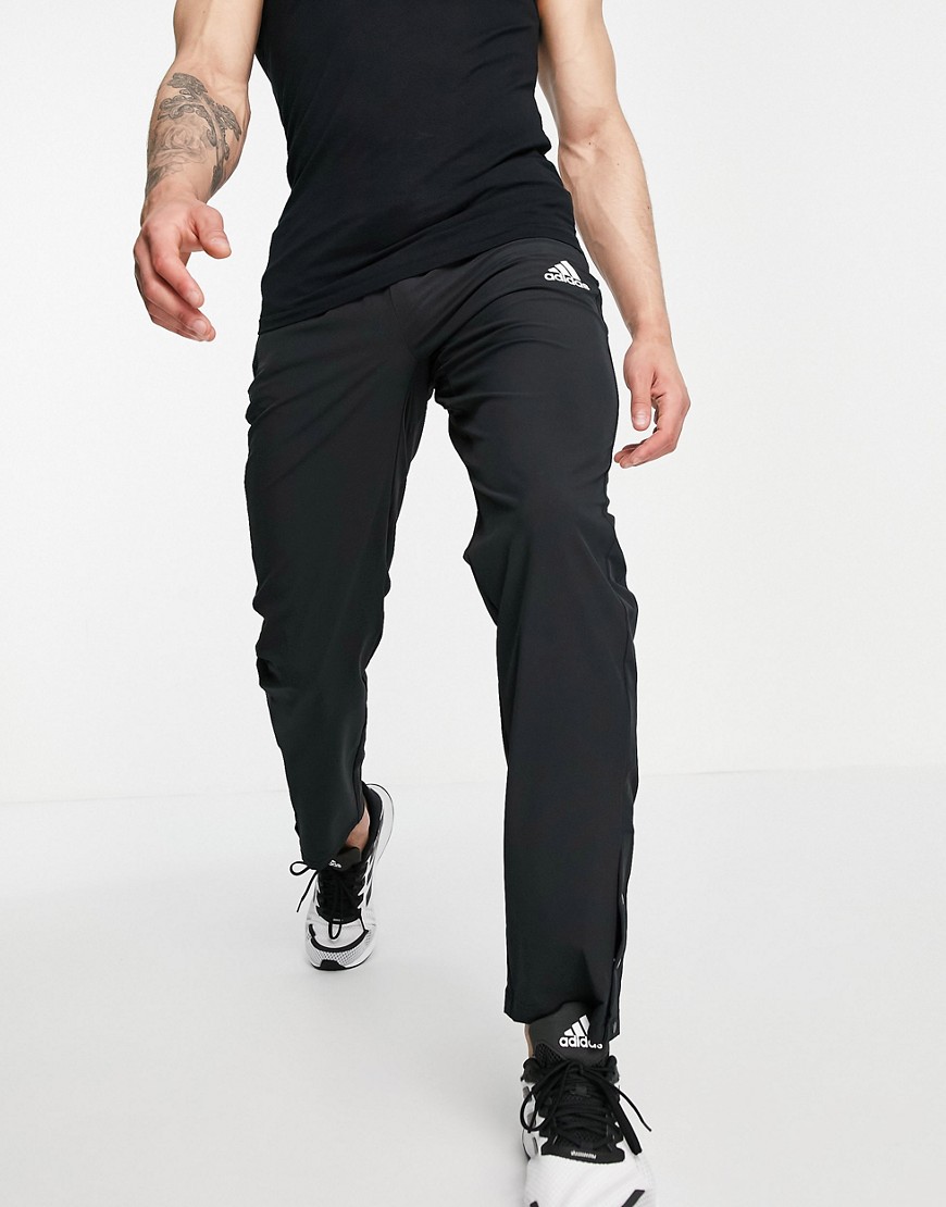 adidas Training Sportforia track pants in black
