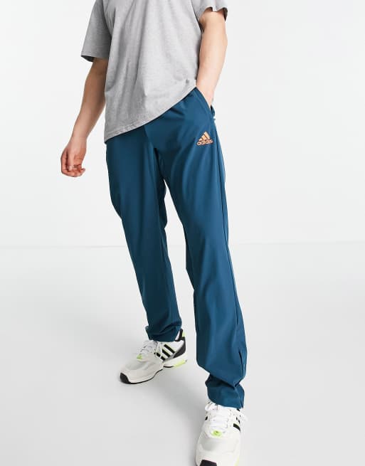 adidas Training Sportforia track pants in teal ASOS