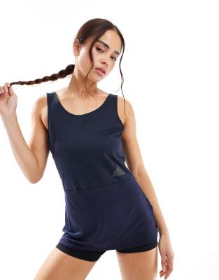  adidas Training sports tank in black