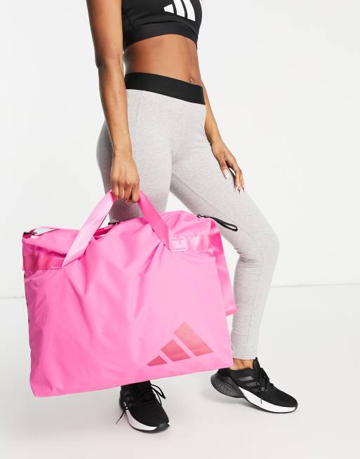 adidas Training street tote bag in pink