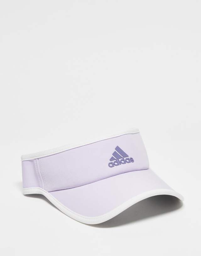 adidas Training superlite 2 visor cap in purple