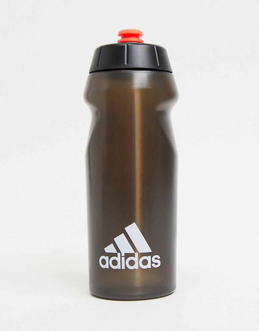 Adidas – Training – Svart vattenflaska som rymmer 0.5l