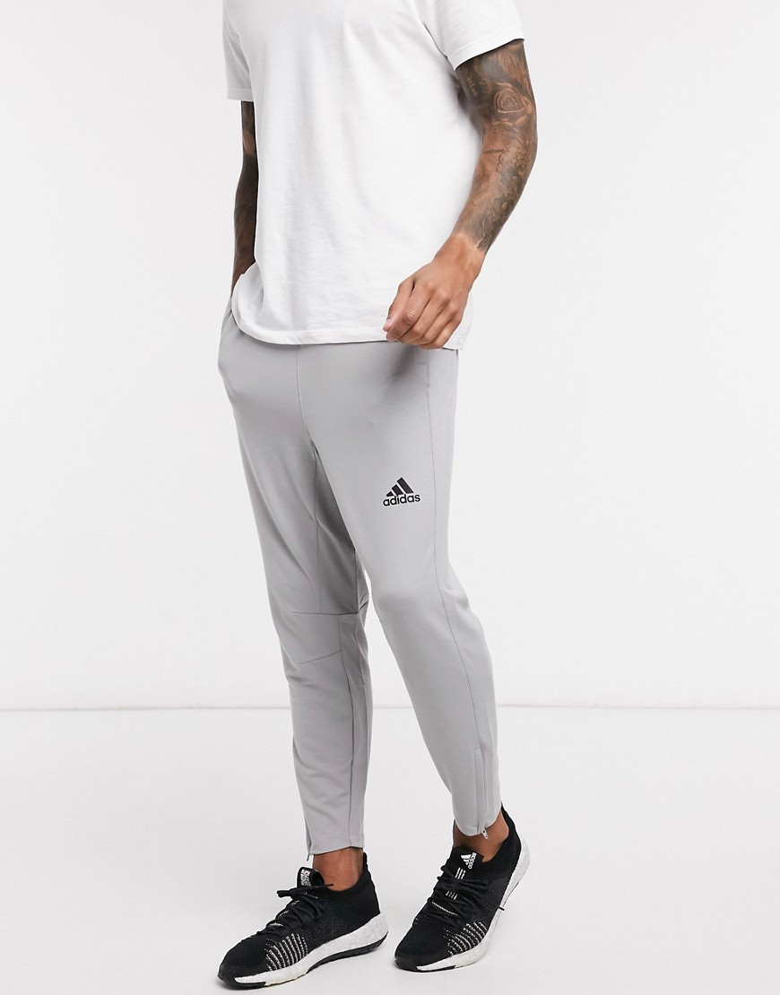 Adidas Training sweatpants in gray-Grey