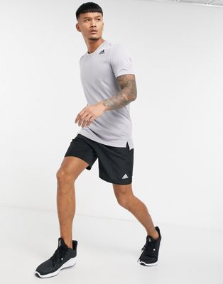 adidas Training t-shirt in gray | ASOS