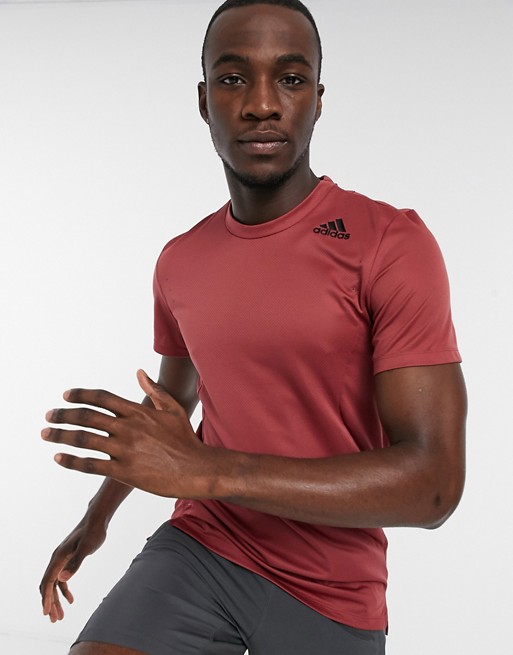 adidas Training t-shirt in red