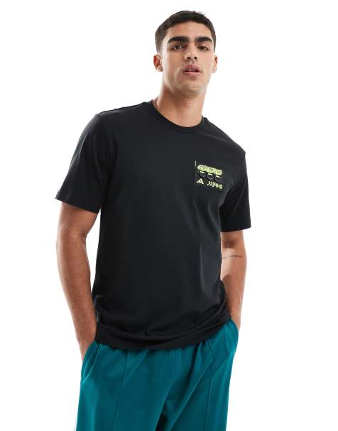 adidas - Training - T-shirt met grafische print - view 1