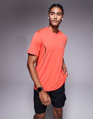 adidas Training - T-shirt technique - Corail-Orange