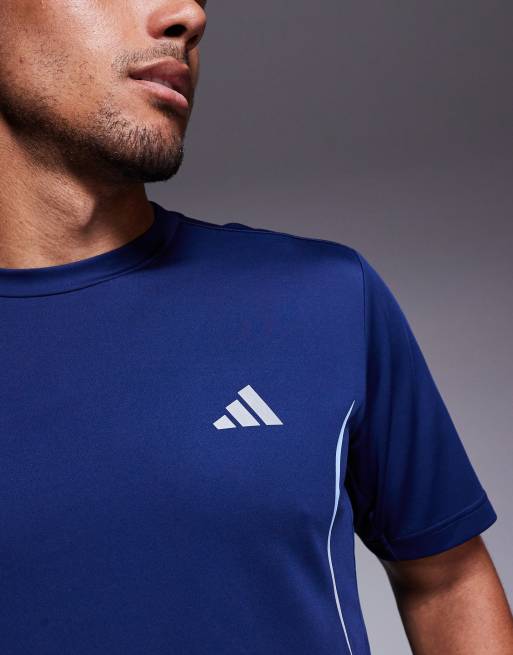 adidas - Training - T-shirt tecnica blu navy, 2 di 4