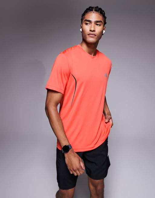 adidas - Training - T-shirt tecnica color corallo