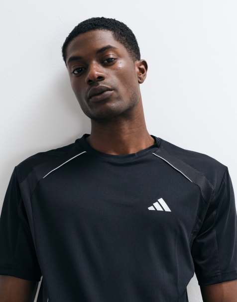 adidas Training - T-shirt tecnica nera - view 1