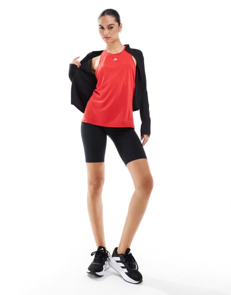 adidas Training Tank Top in red - RED - view 1