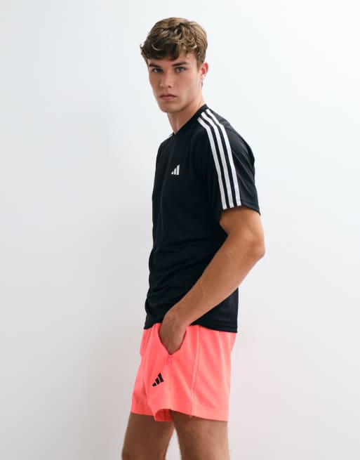 adidas Training Tech essentials vävda shorts i rött, 5 av 5
